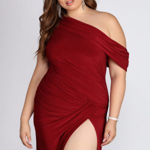 Plus Kaleigh Off Shoulder Dress - Image 7