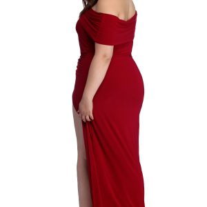 Plus Kaleigh Off Shoulder Dress - Image 15