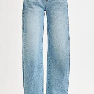 RISEN Mid Rise Wide Barrel Transferable Leg Snap Jeans - Image 2