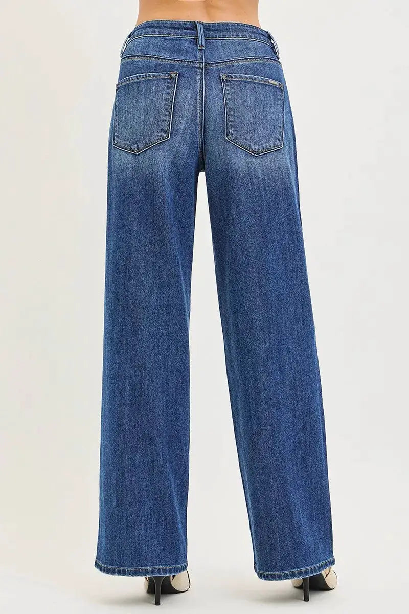 RISEN Slouchy Baggy Jeans with Pockets - Image 5