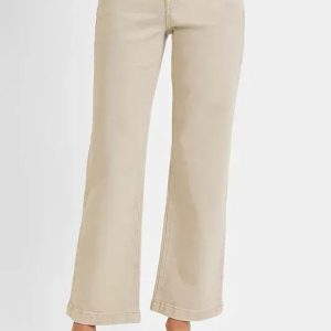 RISEN Full Size Tummy Control Mid Rise Ankle Straight Jeans Plus Size - Image 3