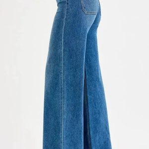 RISEN High-Waisted Wide Leg Jeans - Image 4