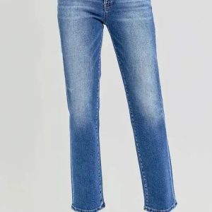 RISEN Mid Rise Ankle Tapered Jeans - Image 2