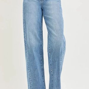 RISEN Relaxed Fit Drawstring Waist Jeans - Image 2