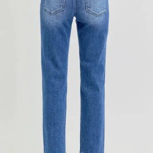 RISEN Mid Rise Ankle Tapered Jeans - Image 5