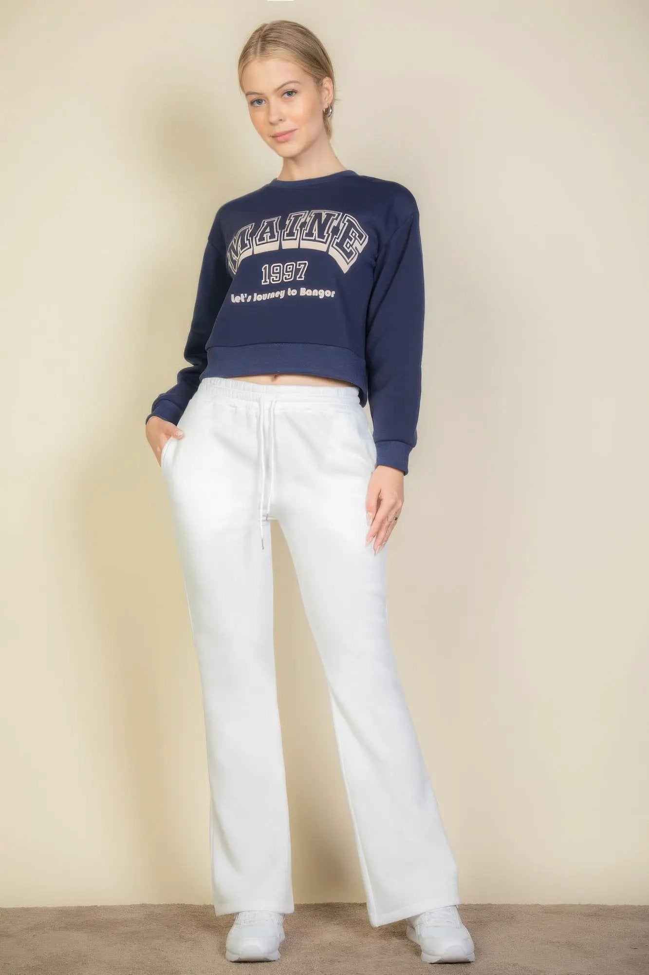 Graphic Drop Shoulder Sweatshirt - Image 2