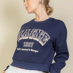 Graphic Drop Shoulder Sweatshirt - Image 4