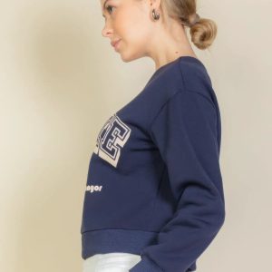 Graphic Drop Shoulder Sweatshirt - Image 5