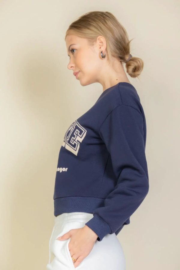 Graphic Drop Shoulder Sweatshirt