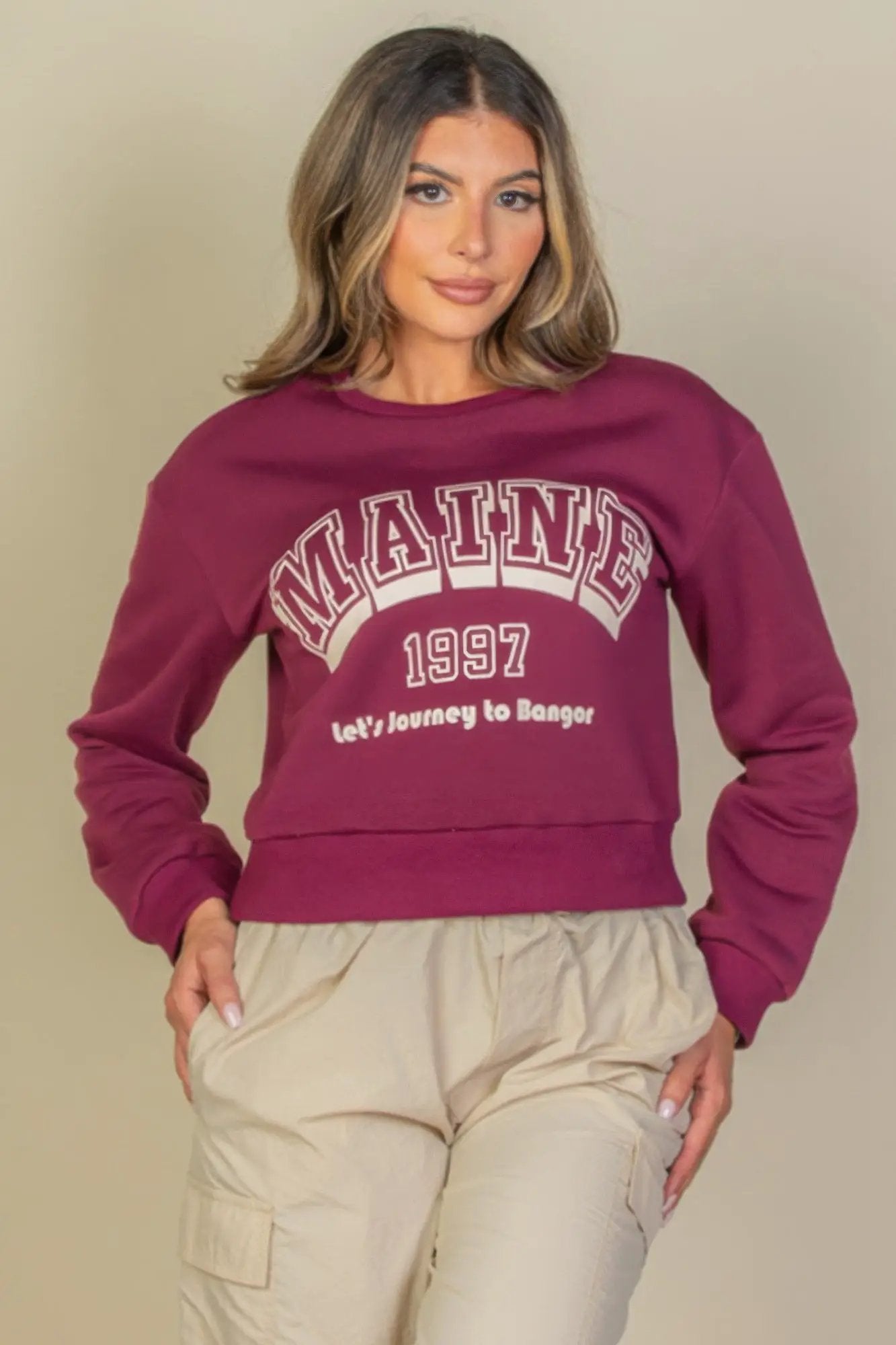 Graphic Drop Shoulder Sweatshirt - Image 9