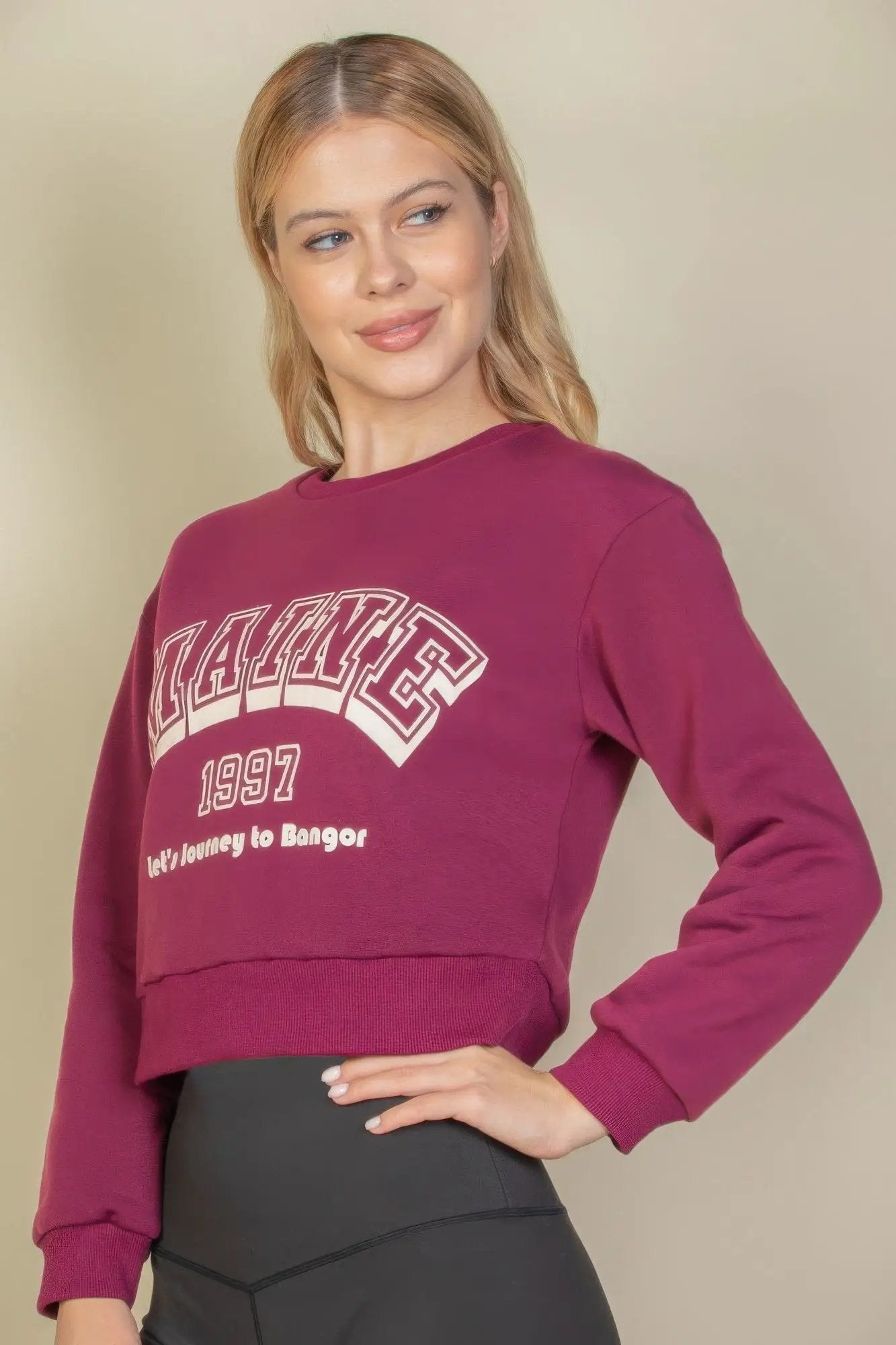 Graphic Drop Shoulder Sweatshirt - Image 10