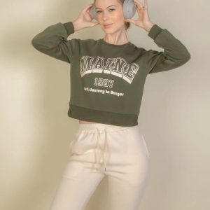 Graphic Drop Shoulder Sweatshirt - Image 12