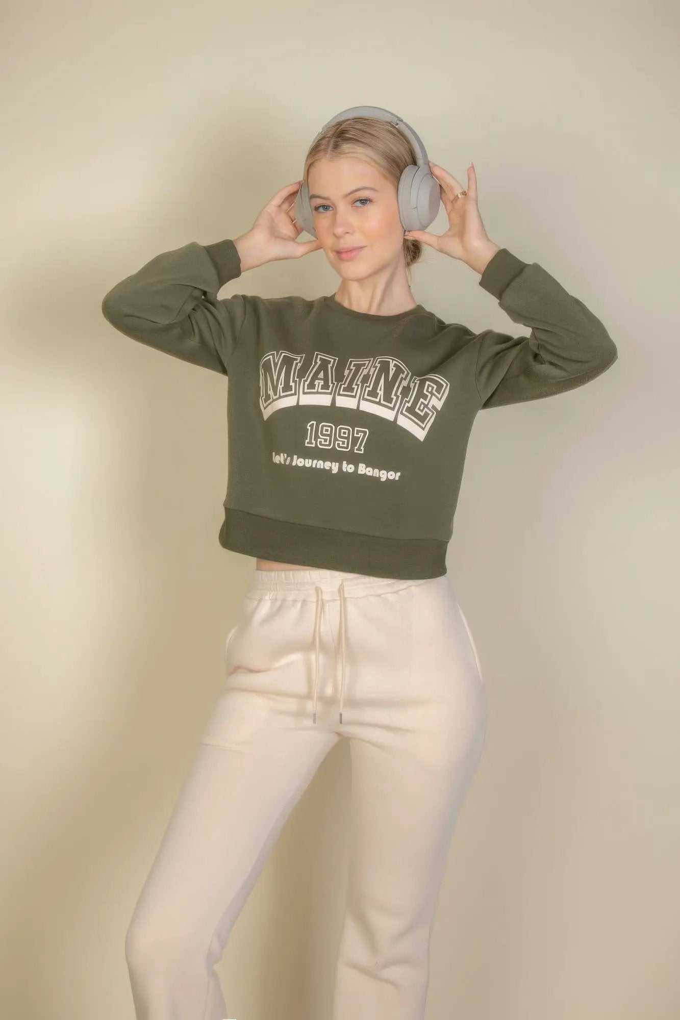 Graphic Drop Shoulder Sweatshirt - Image 12