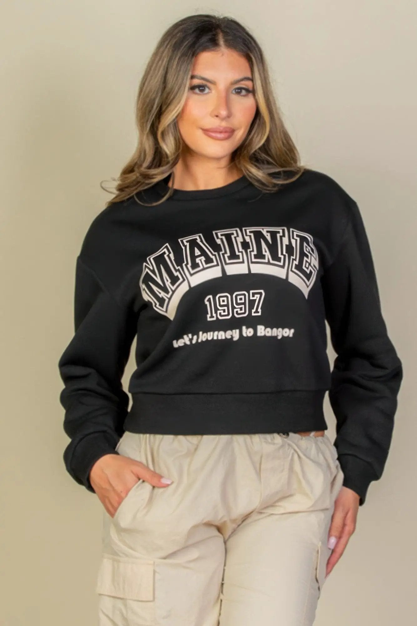 Graphic Drop Shoulder Sweatshirt - Image 13