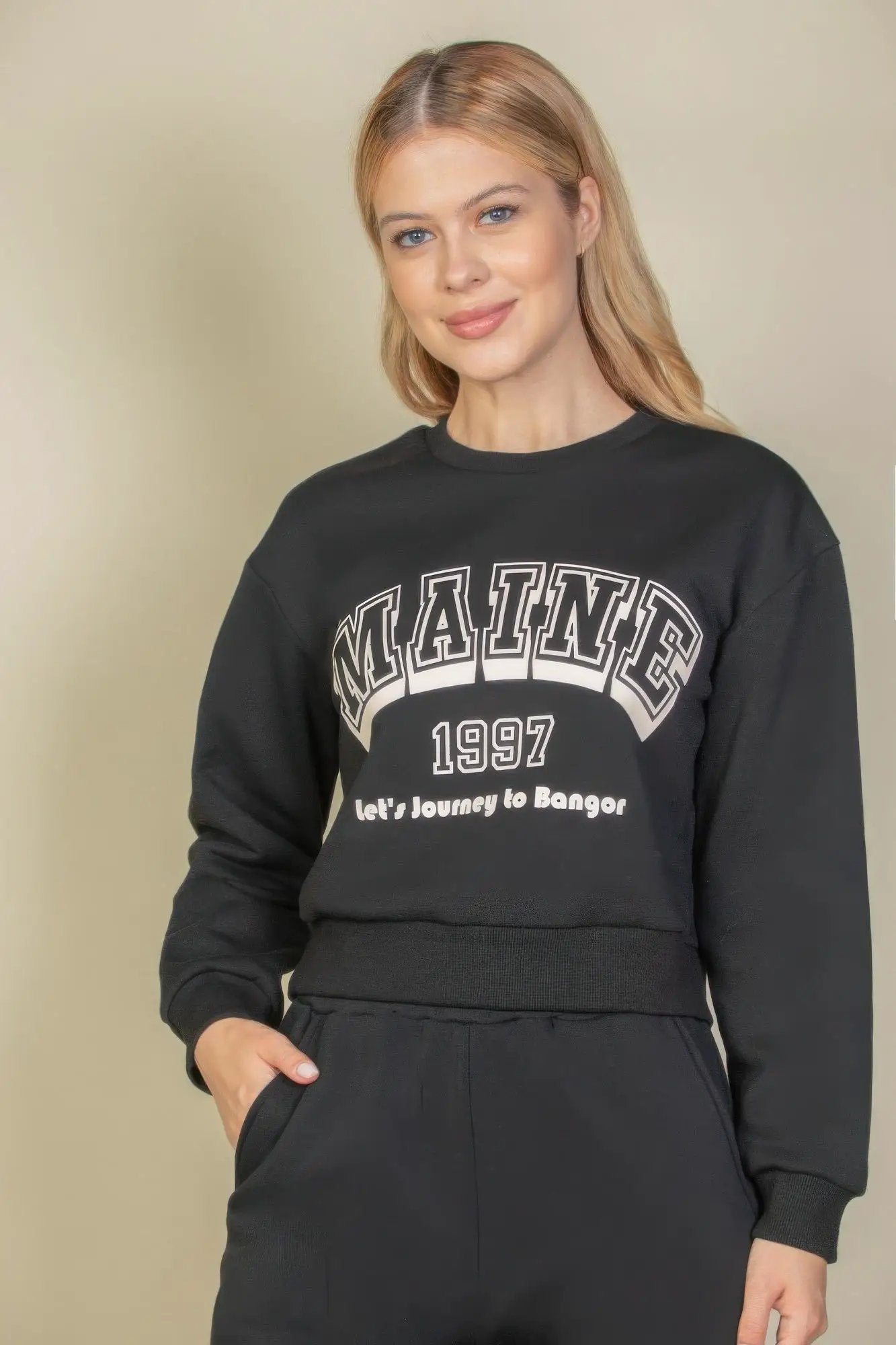 Graphic Drop Shoulder Sweatshirt - Image 14
