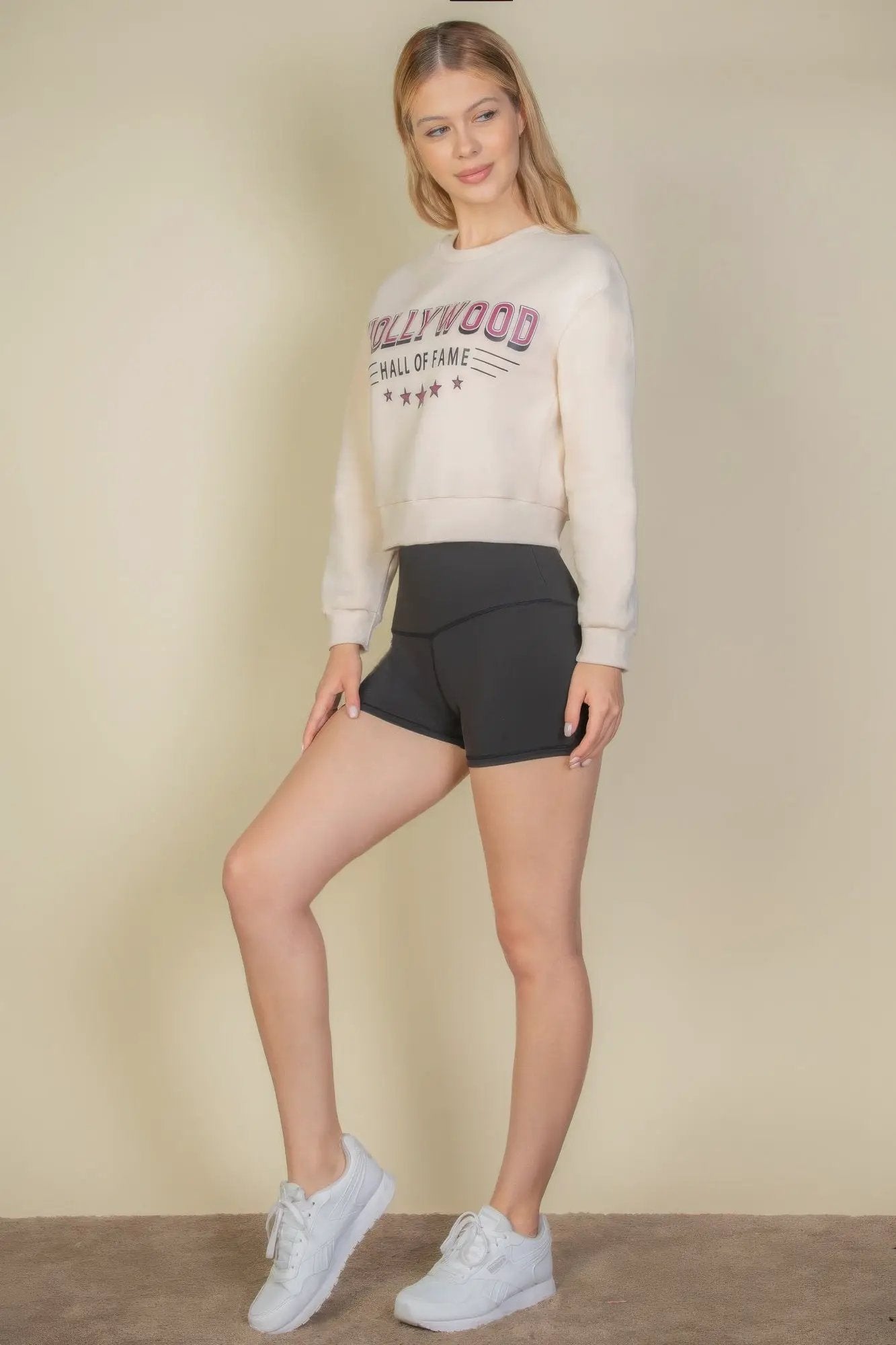 Graphic Drop Shoulder Sweatshirt - Image 4