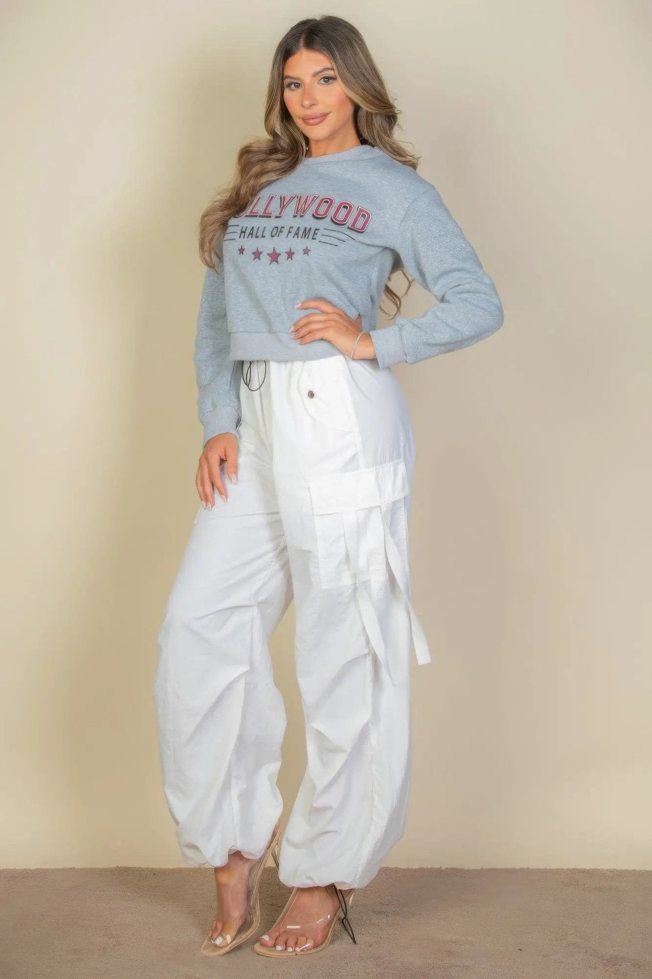 Graphic Drop Shoulder Sweatshirt - Image 8