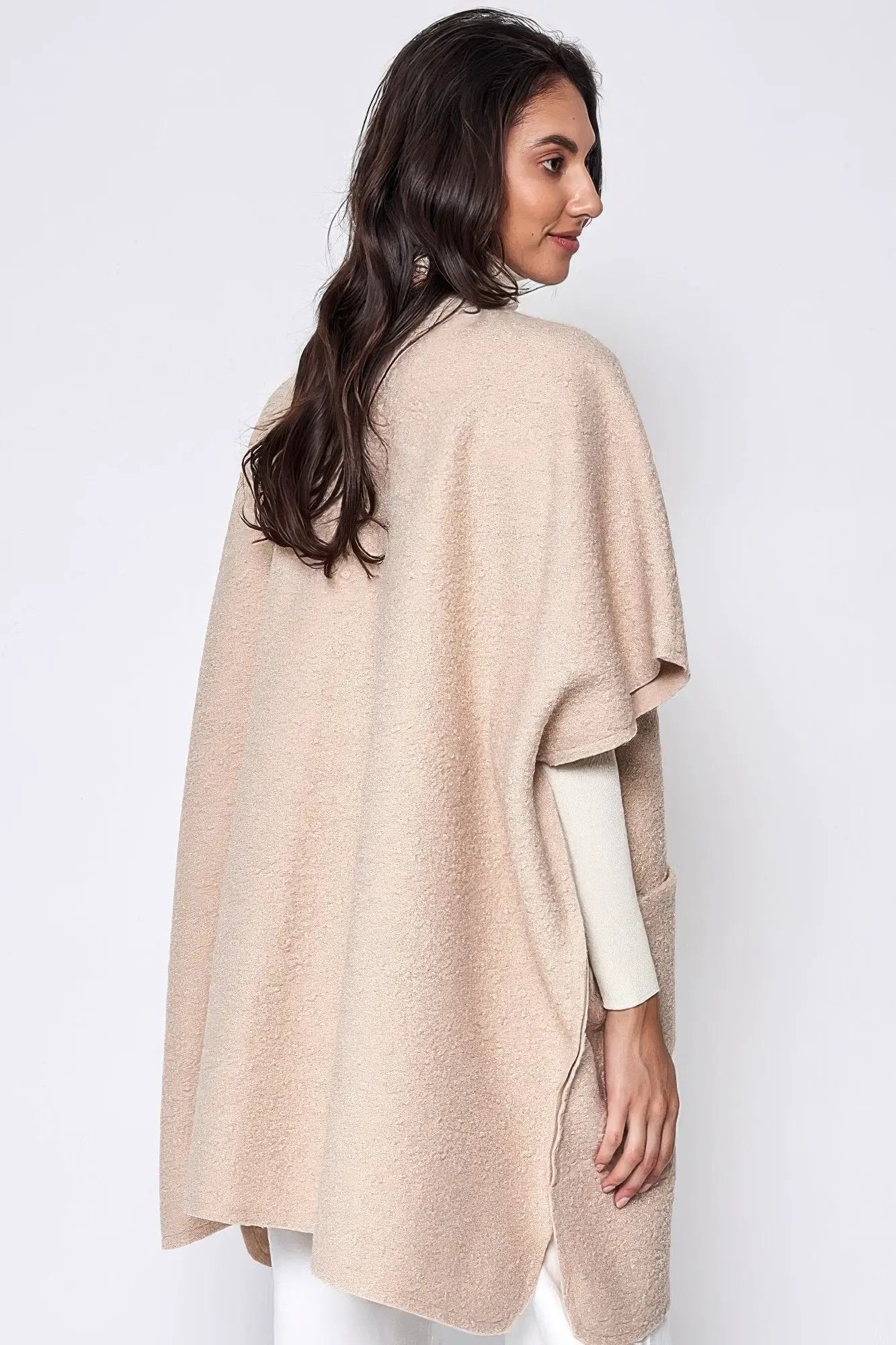 Open Front Pocket Kimono - Image 4