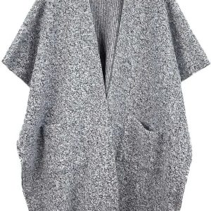 Open Front Pocket Kimono - Image 7