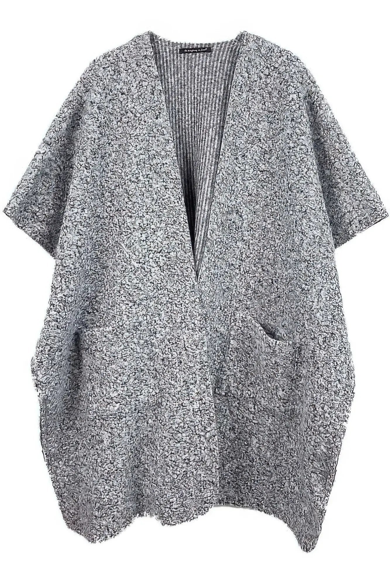 Open Front Pocket Kimono - Image 7