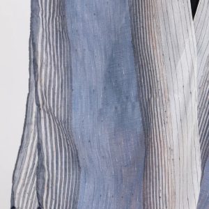 Striped Two Tone Cover Up Kimono - Image 2