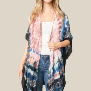 Tie Dye Boho Kimono - Image 5
