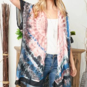 Tie Dye Boho Kimono - Image 8