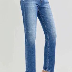 RISEN Mid Rise Ankle Tapered Jeans - Image 4