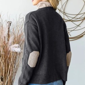 Heimish Full Size Long Sleeve V Neck Button Down Cardigan - Image 2