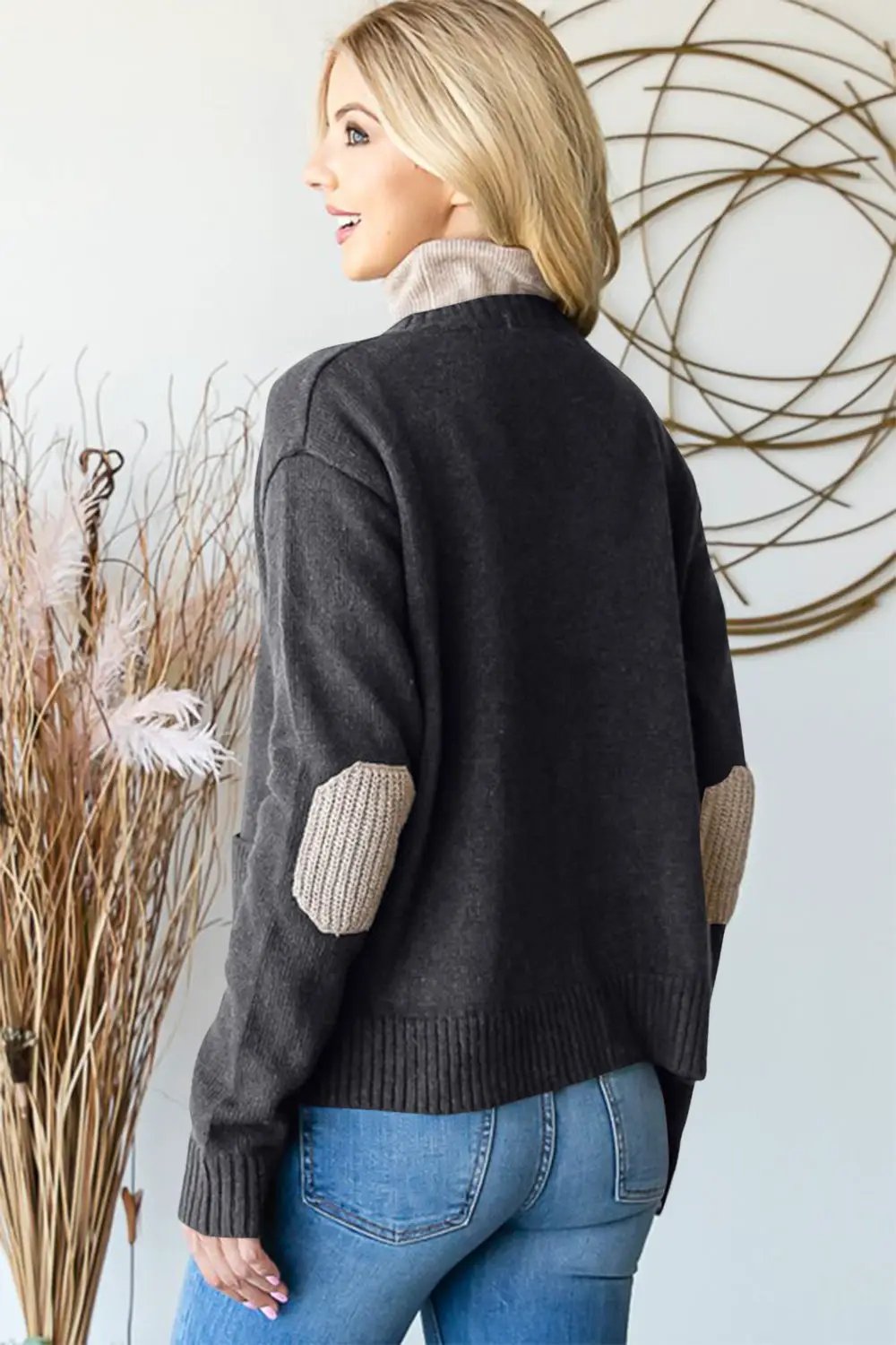 Heimish Full Size Long Sleeve V Neck Button Down Cardigan - Image 2