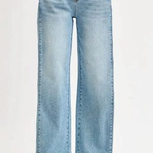 RISEN Mid Rise Wide Barrel Transferable Leg Snap Jeans - Image 3