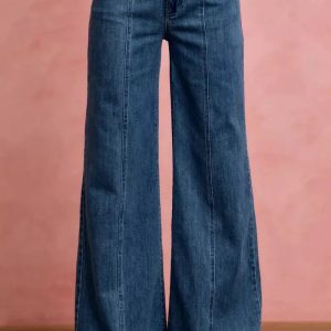 SO ME Seam Detail Mid Rise Stretch Denim Jeans - Image 7