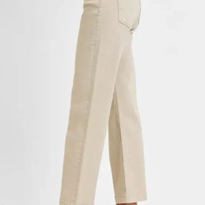 RISEN Full Size Tummy Control Mid Rise Ankle Straight Jeans Plus Size - Image 4