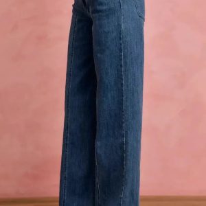 SO ME Seam Detail Mid Rise Stretch Denim Jeans - Image 3
