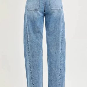 RISEN Relaxed Fit Drawstring Waist Jeans - Image 5