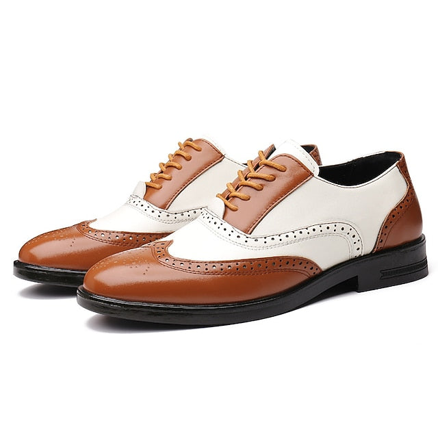Burgundy Oxford Men