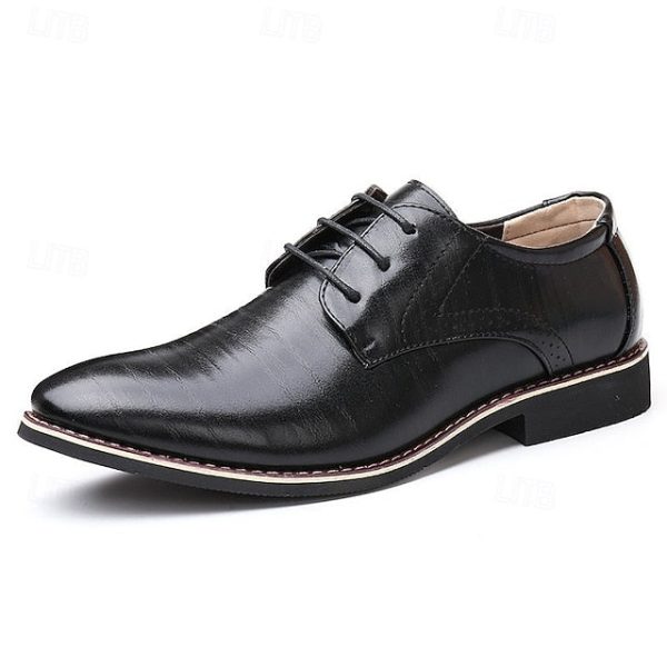 Men's Business Derby Oxfords Shoes Classic - Image 12