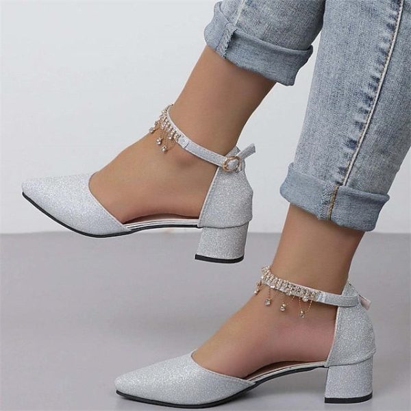Women's Shoes Wedding Pumps Bridesmaid Bridal Elegant - Image 8