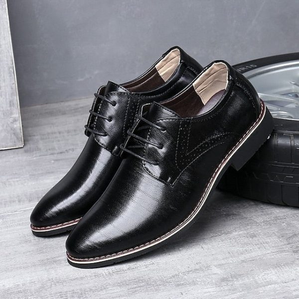 Men's Business Derby Oxfords Shoes Classic - Image 9