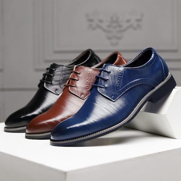 Men's Business Derby Oxfords Shoes Classic