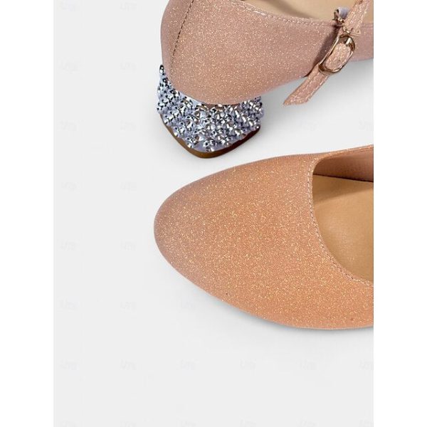 Dance Mary Women's Shoes Glitter Jane and Girls' with - Image 5
