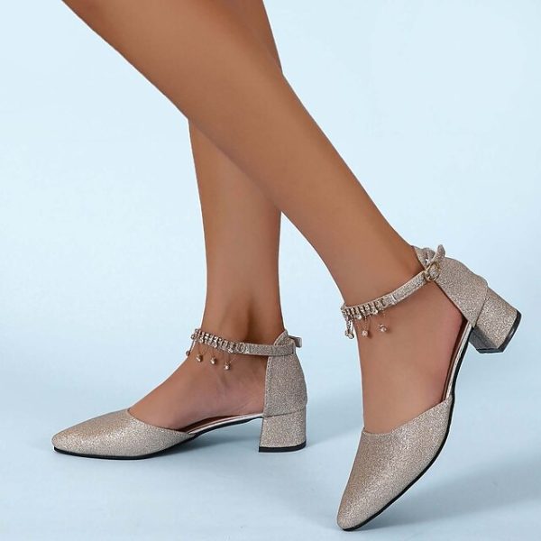 Women's Shoes Wedding Pumps Bridesmaid Bridal Elegant - Image 4