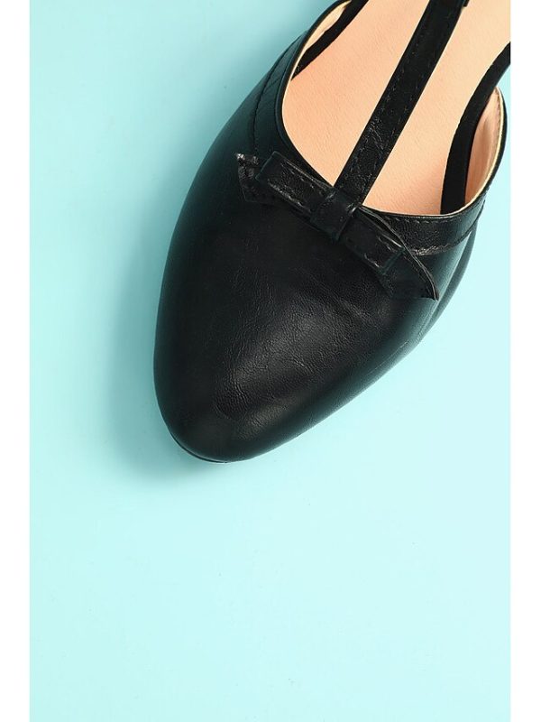 Roaring Vintage Heels Shoes T-strap 20s Retro heels Chunky 1950s - Image 8