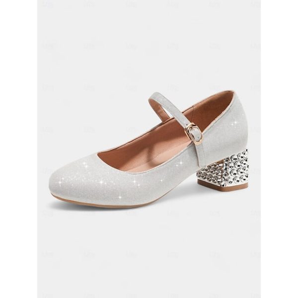 Dance Mary Women's Shoes Glitter Jane and Girls' with - Image 10