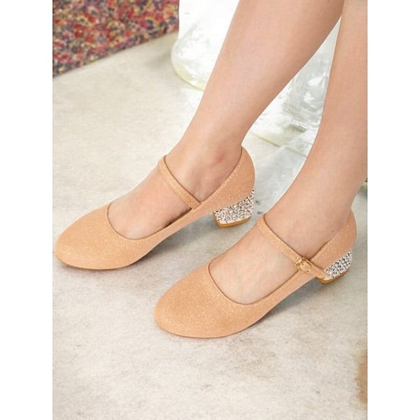 Dance Mary Women's Shoes Glitter Jane and Girls' with - Image 8