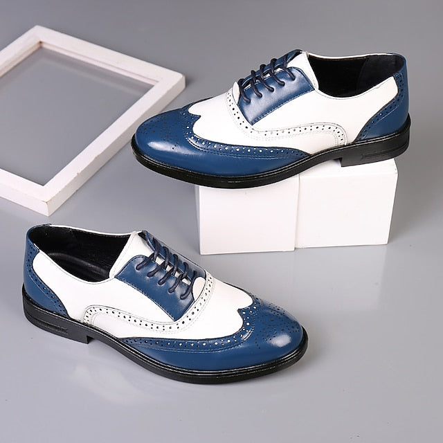 Burgundy Oxford Men