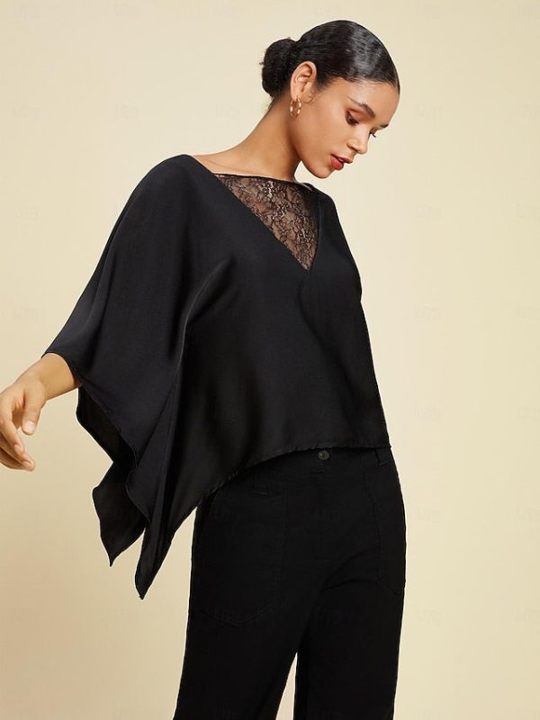 Women's Summer Tops Solid / Plain Color Casual Daily - Image 2