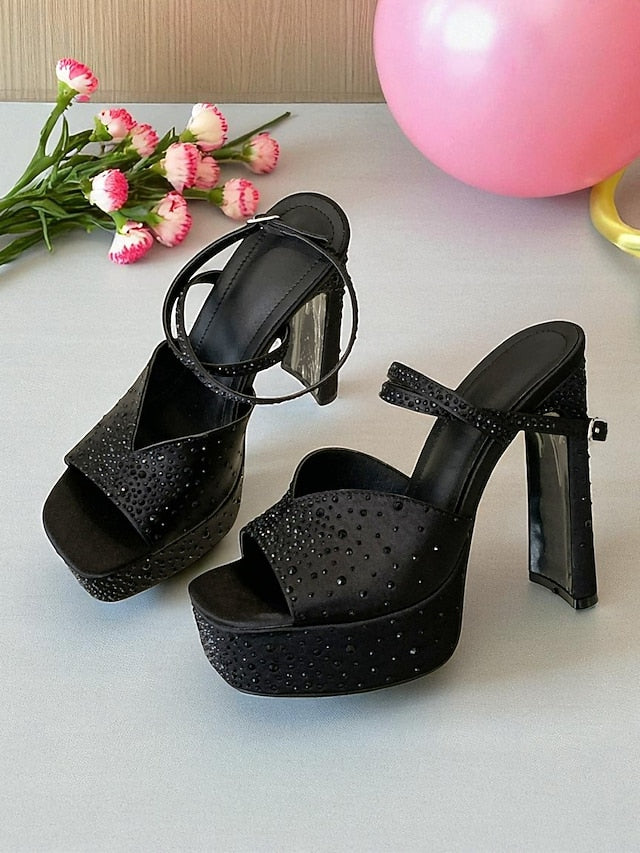 Heel Peep Toe with Platform Women