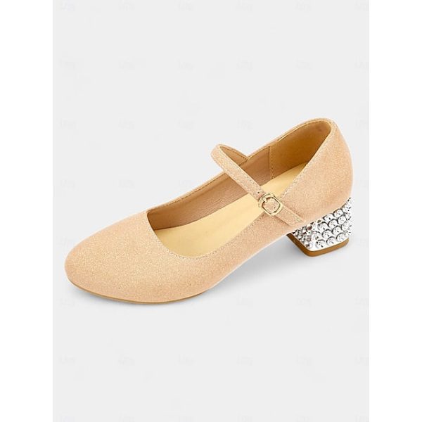 Dance Mary Women's Shoes Glitter Jane and Girls' with - Image 9