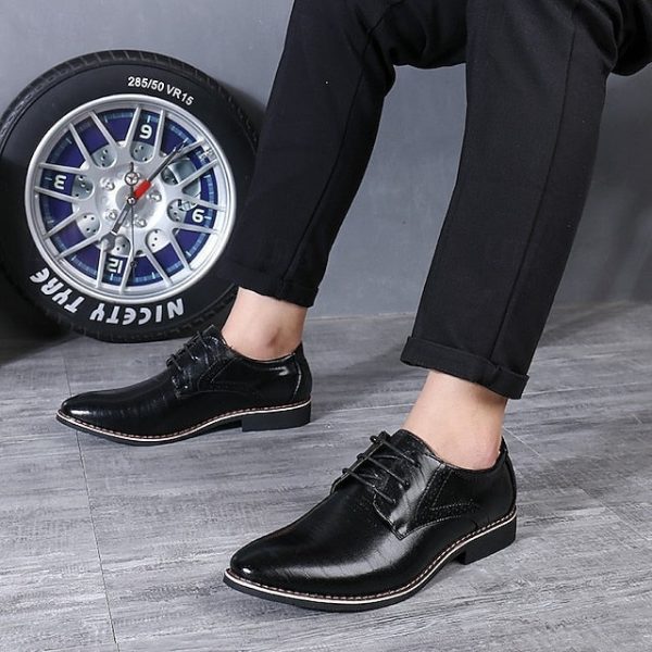 Men's Business Derby Oxfords Shoes Classic - Image 13
